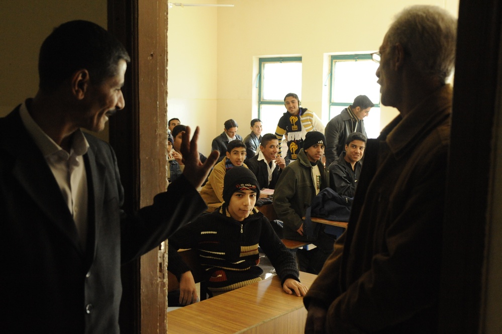 Opening of the Al Mustafa School in Ghazaliya, Iraq