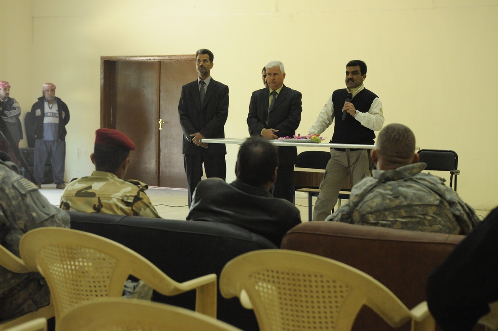 Opening of the Al Mustafa School in Ghazaliya, Iraq