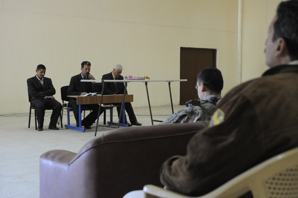 Opening of the Al Mustafa School in Ghazaliya, Iraq