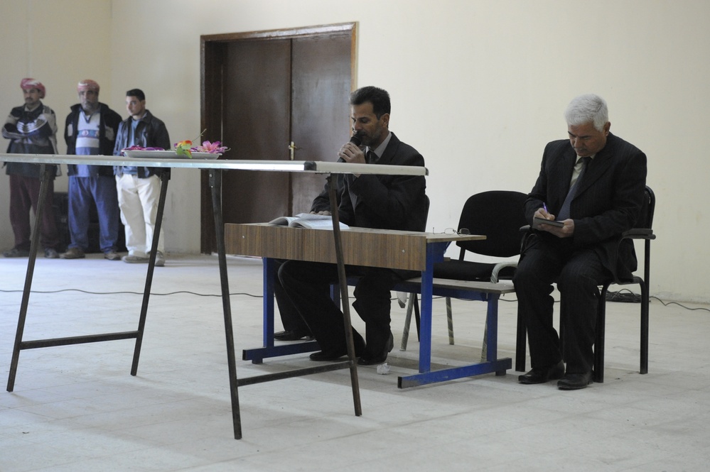 Opening of the Al Mustafa School in Ghazaliya, Iraq