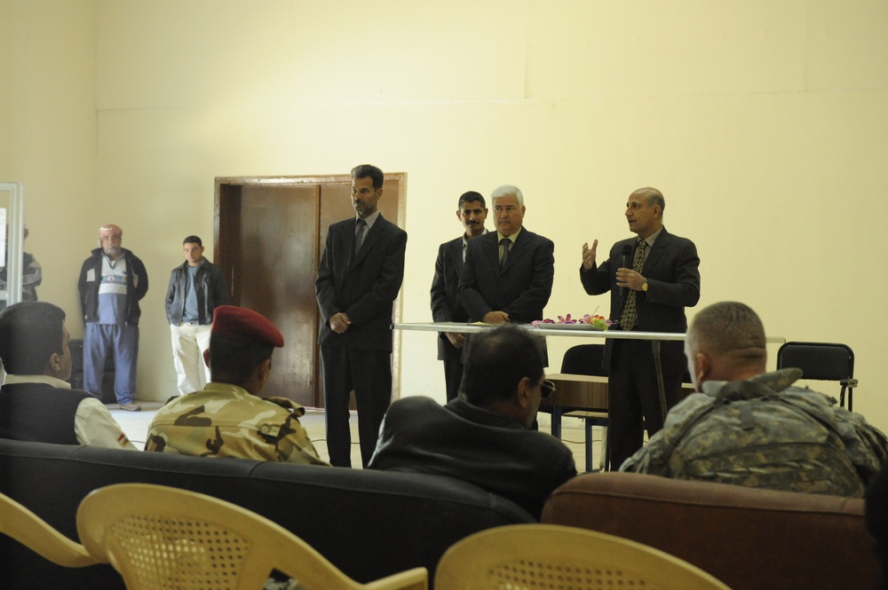 Opening of the Al Mustafa School in Ghazaliya, Iraq