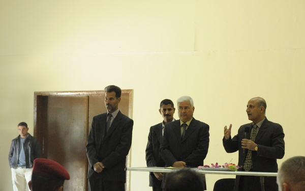 Opening of the Al Mustafa School in Ghazaliya, Iraq