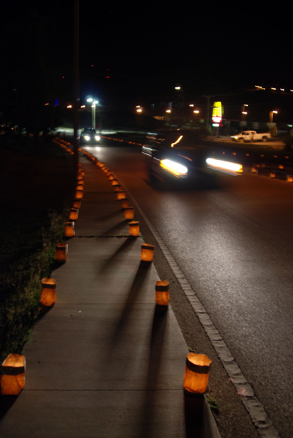 Christmas Eve Luminaria