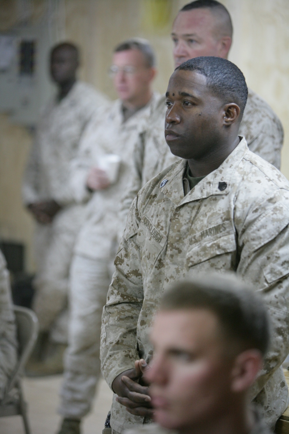 Marine commander visits Marines, civic leaders