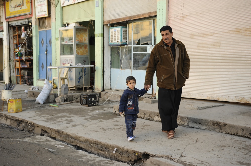 Patrol in Hammam Al Alill, Iraq