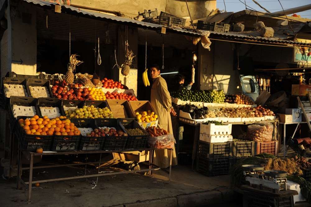 Patrol in Hammam Al Alill, Iraq
