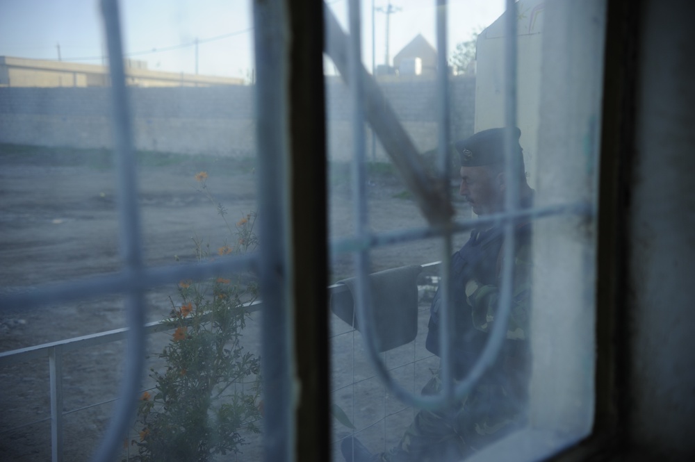 Patrol in Hammam Al Alill, Iraq