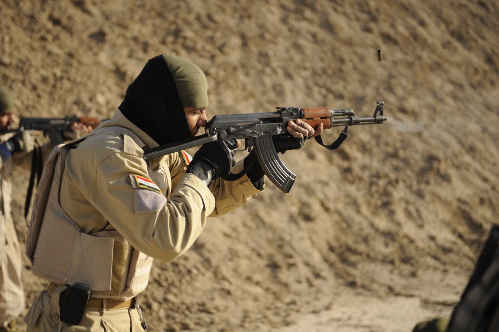 Iraqi Police Training at Forward Operating Base Echo