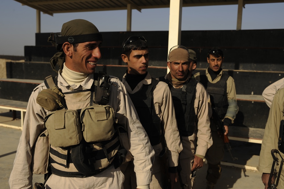 Iraqi Police Training at Forward Operating Base Echo