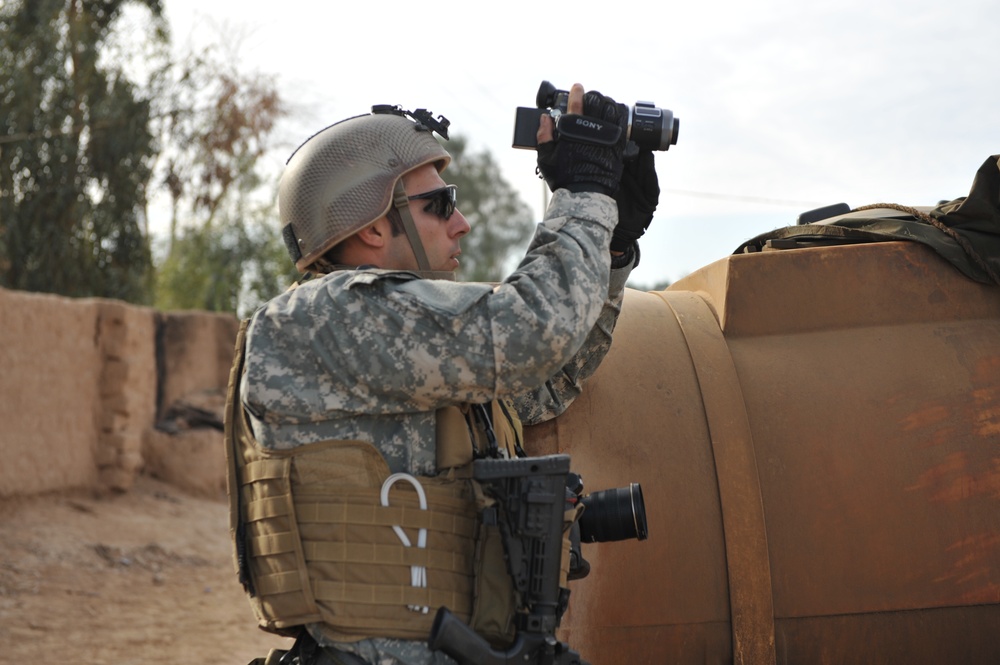 Patrol in Diyala Province of Iraq
