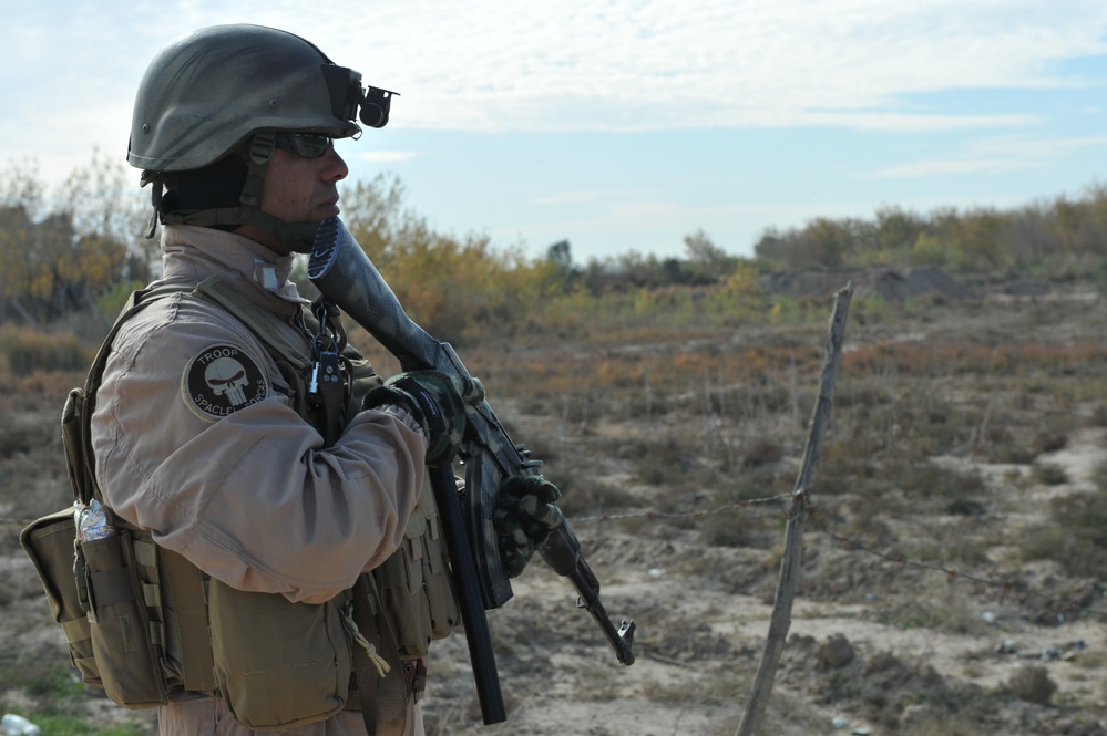 Patrol in Diyala Province of Iraq