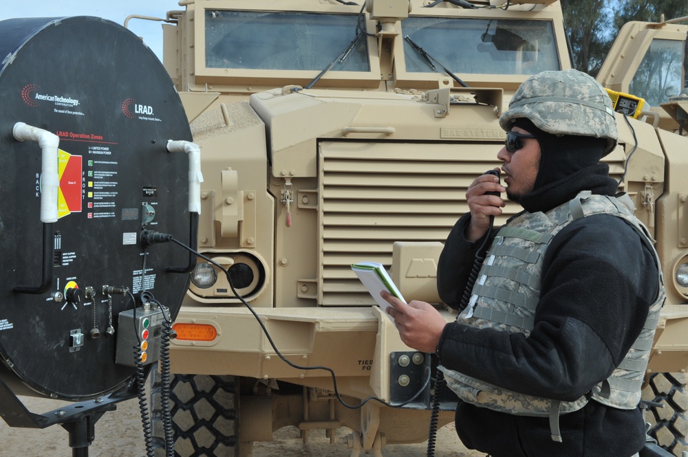 Patrol in Diyala Province of Iraq