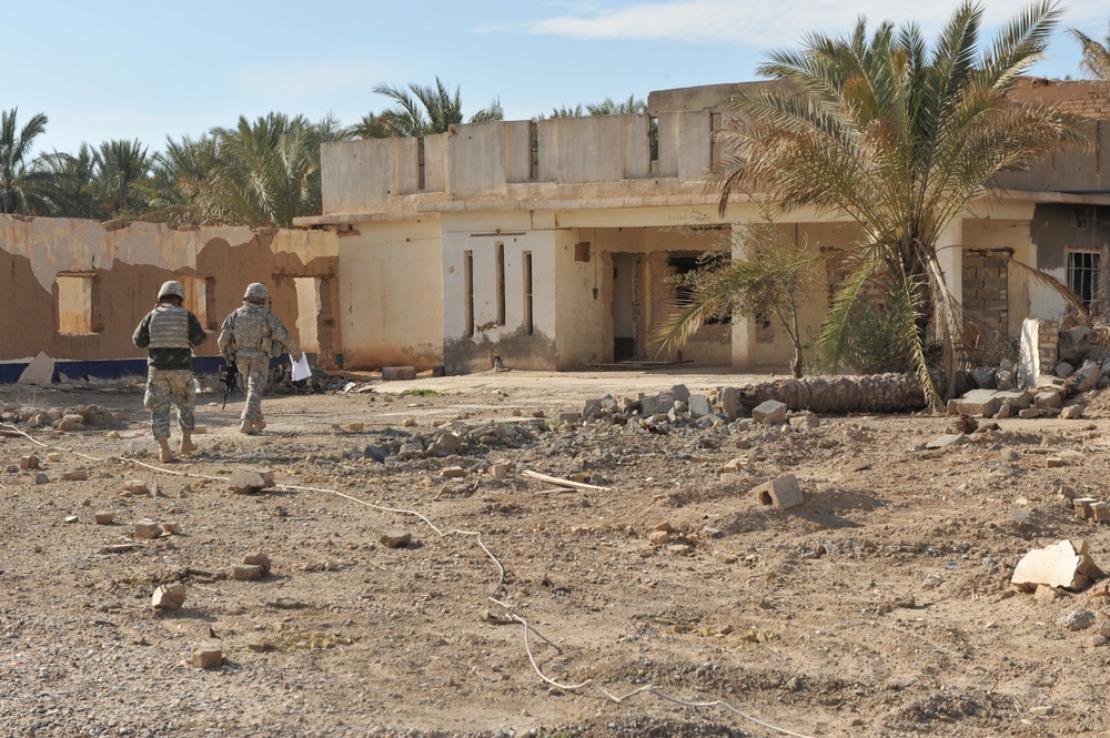 Patrol in Diyala Province of Iraq