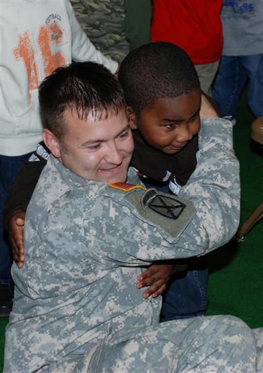 Children bring out kid in local Soldier