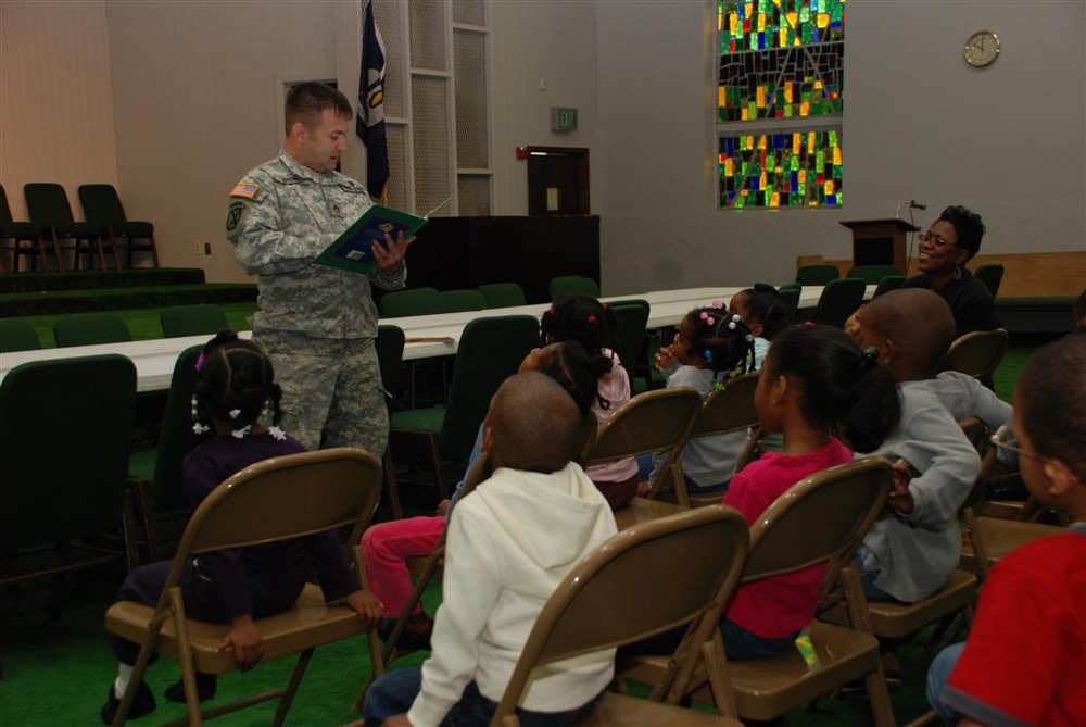 Children bring out kid in local Soldier