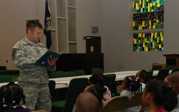 Children bring out kid in local Soldier