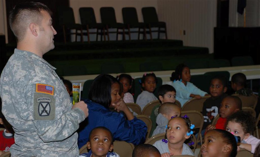 Children bring out kid in local Soldier