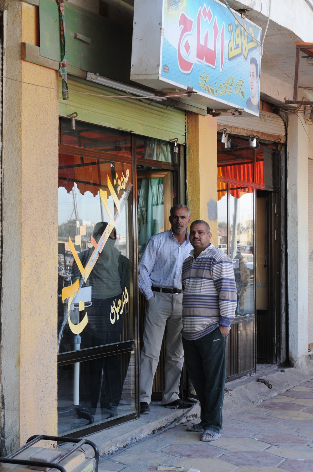 Meeting Local Buisness Owners in Nasiriyah, Iraq