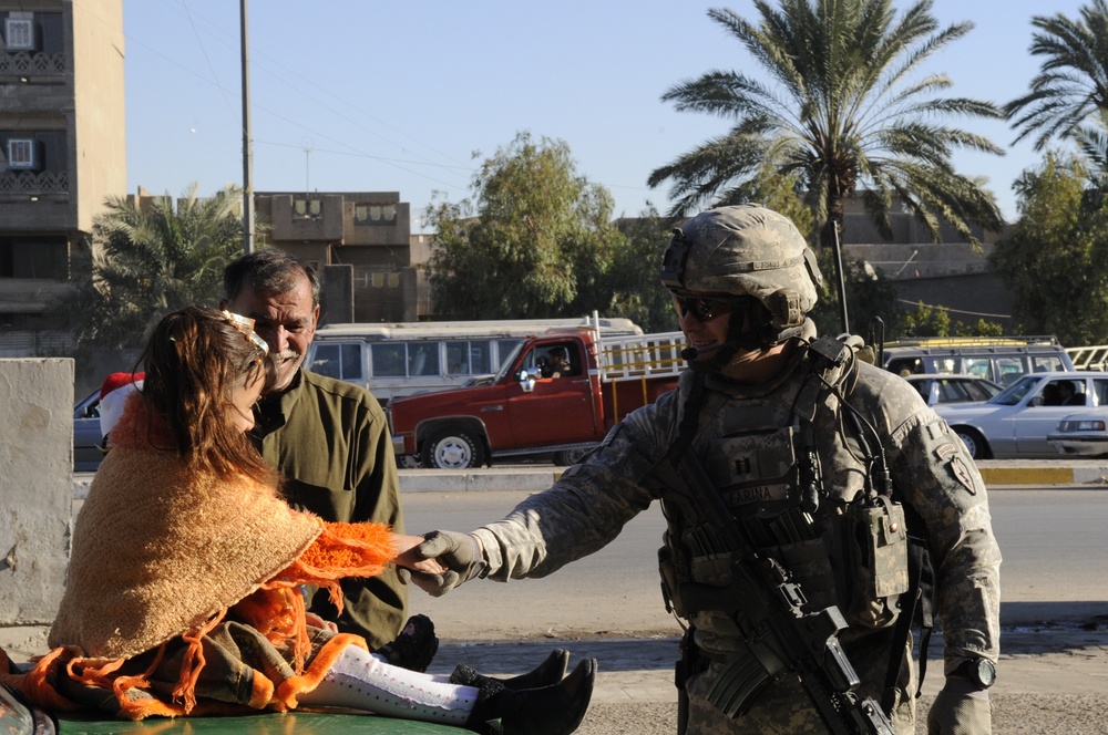 Neighborhood Presence Patrol in Baghdad