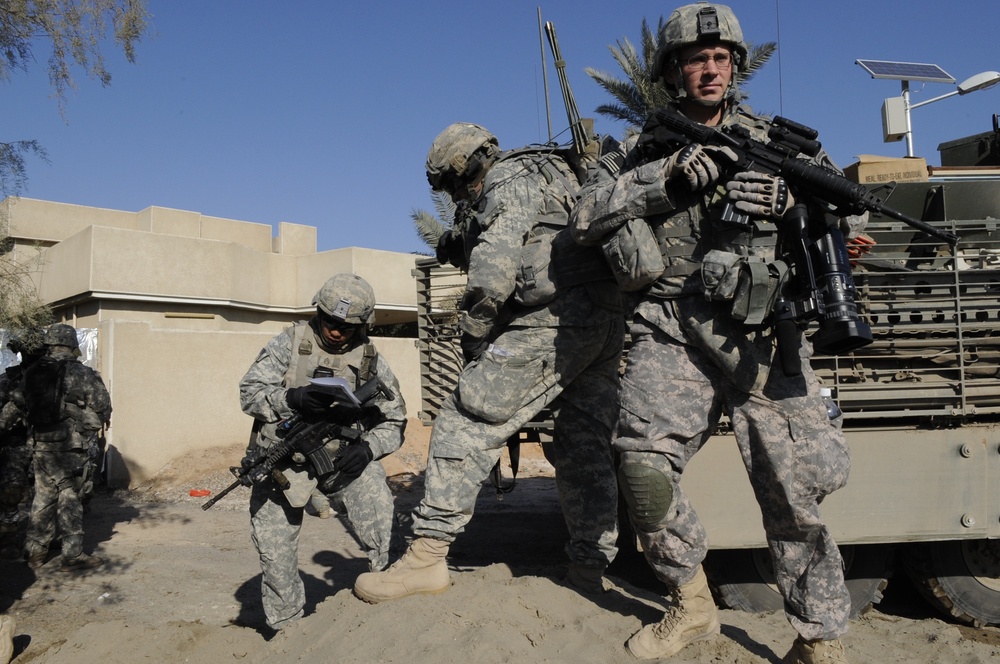 Presence patrol in Baghdad