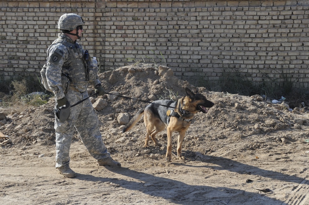 Presence patrol in Baghdad