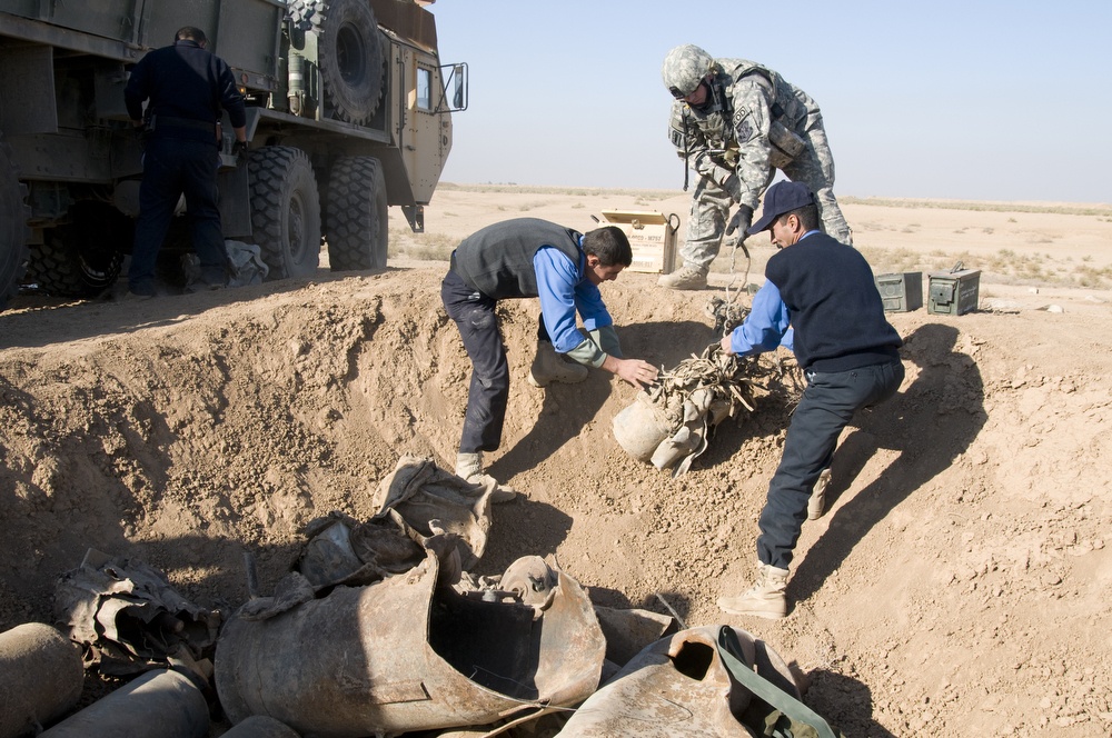 U.S. Air Force Explosive Ordnance Disposal Detonation