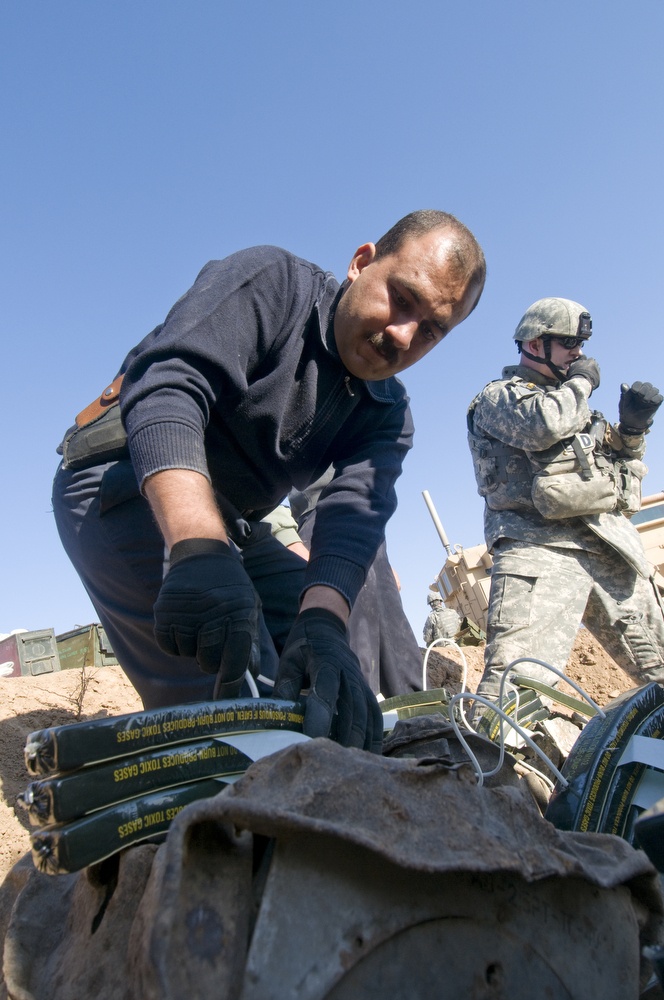 U.S. Air Force Explosive Ordnance Disposal Detonation