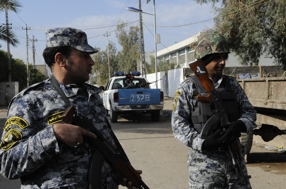 Patrol and search in Baghdad