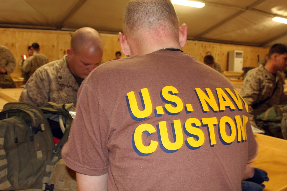 Customs Agents at Al Asad Air Base