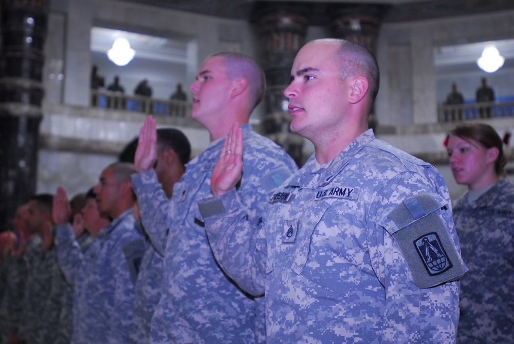 Soldiers Welcome New Year With Renewed Commitment to Serve