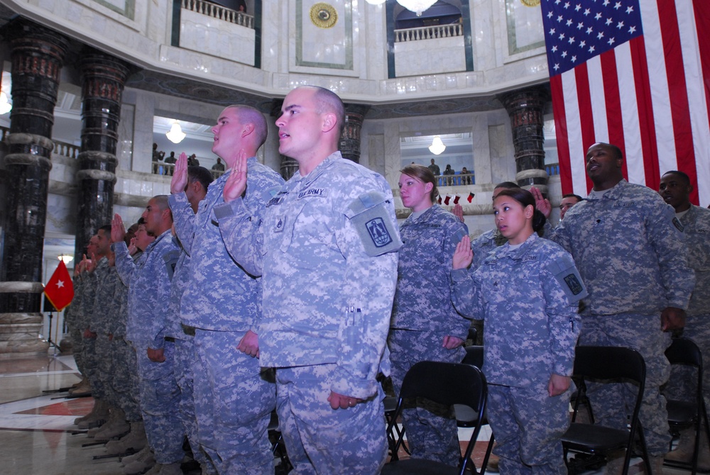 Soldiers Welcome New Year With Renewed Commitment to Serve