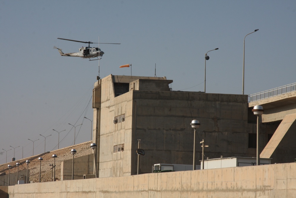 Dumping at Haditha Dam