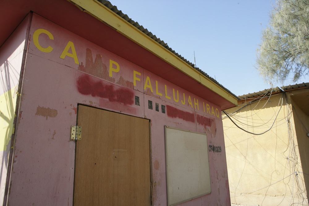 Camp Fallujah demilitarized, turned over to Iraqi goverment