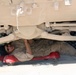Cavalry soldiers maintain vehicles