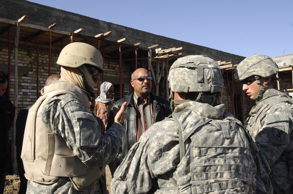 Visit to a village in the Diwaniyah province