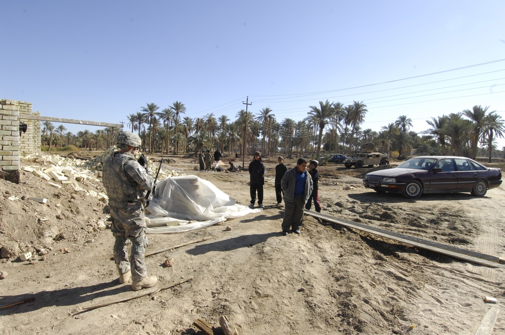 Visit to a village in the Diwaniyah province