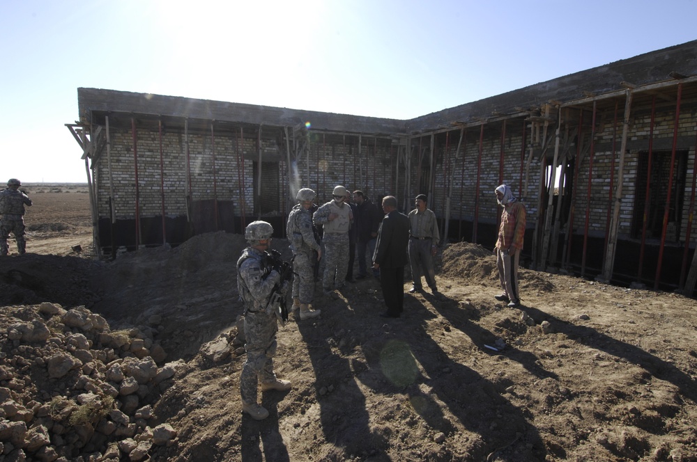 Visit to a village in the Diwaniyah province