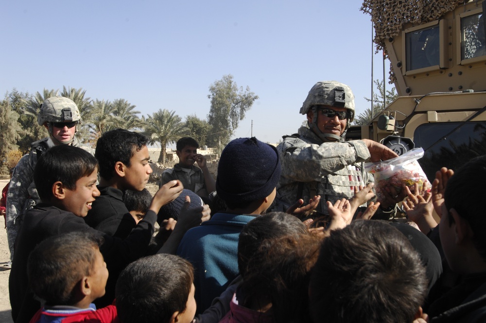 Visit to a village in the Diwaniyah province