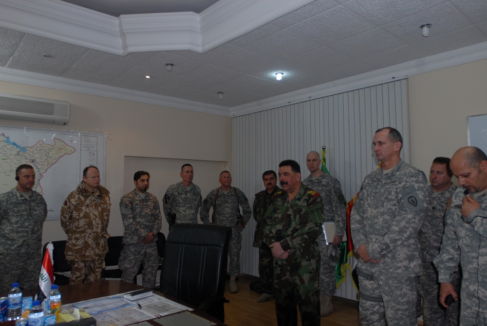 Joint military operations coordination center established in Ninewa