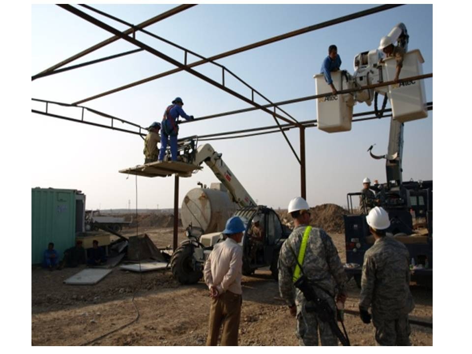 Welding a unified effort: Welders and Machinist partner with Iraqi Army Mechanics