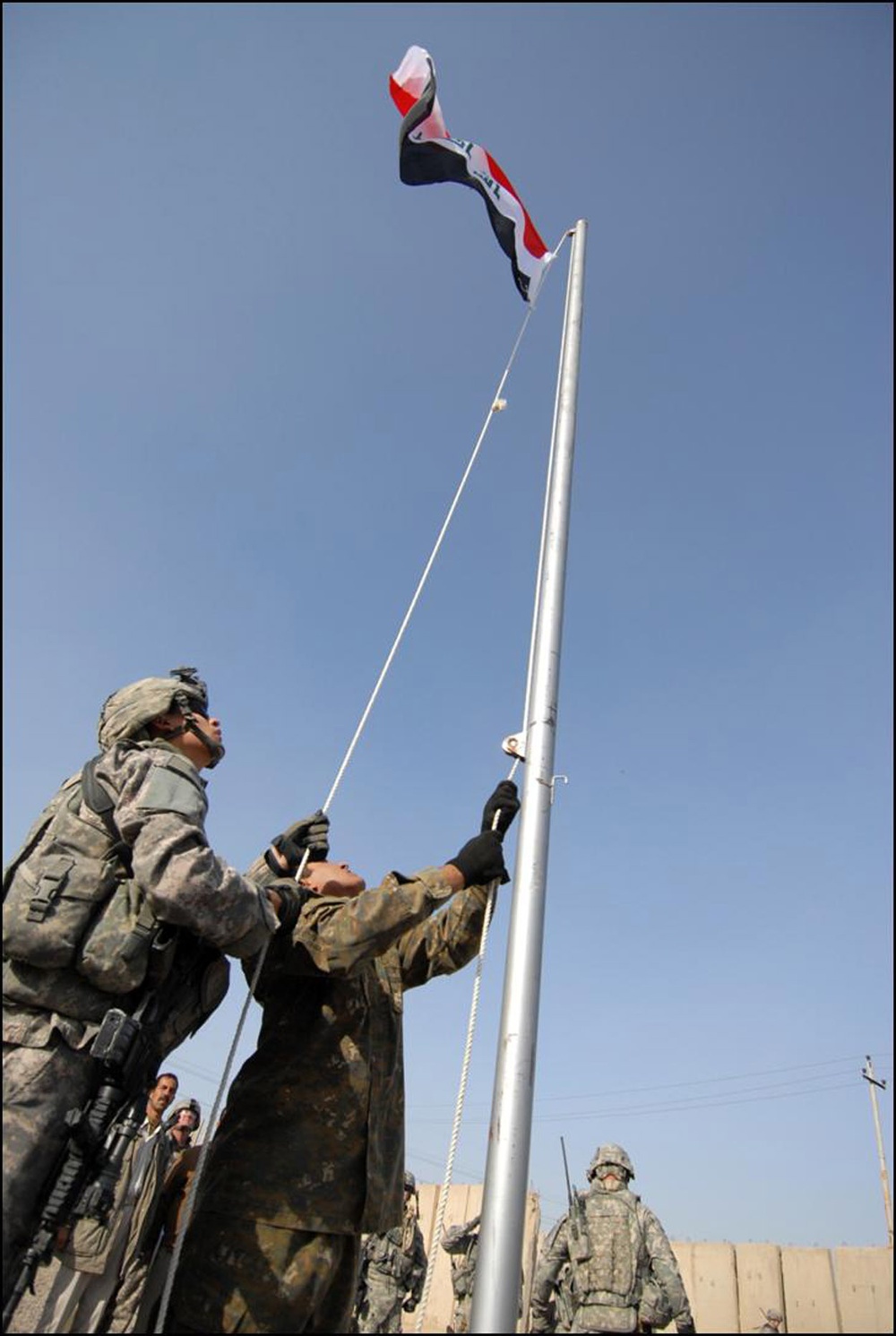 History made as Iraqi security forces take control of Joint Security Station Ghazaliyah III