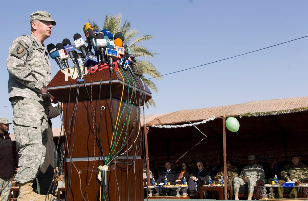 Turnover of security in Baghdad
