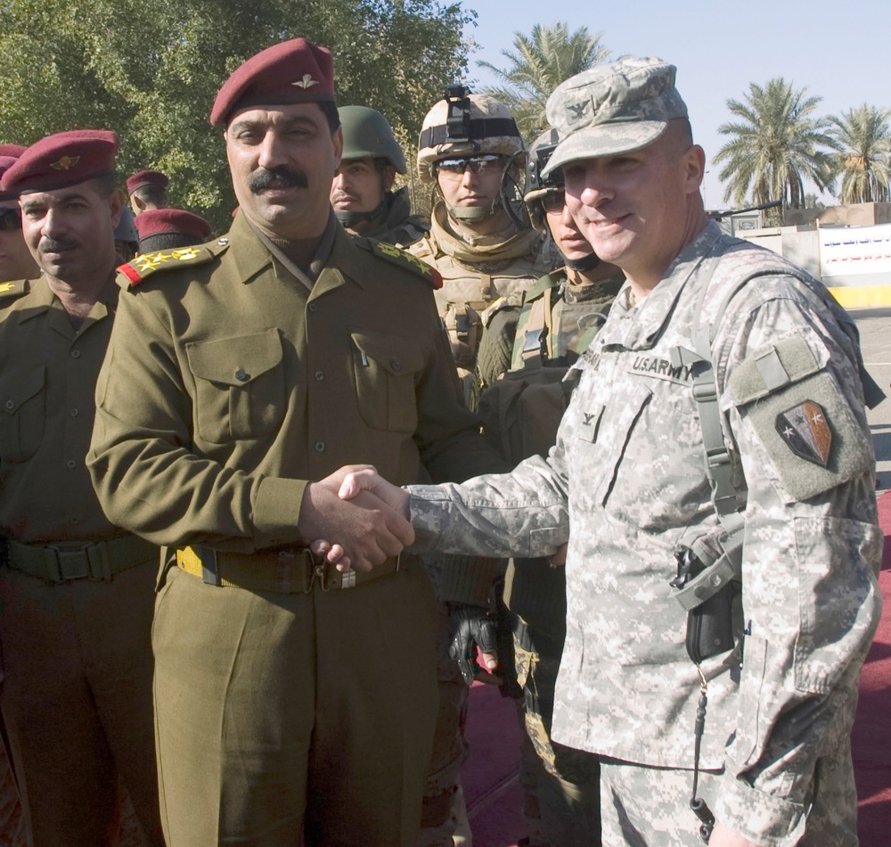 Turnover of security in Baghdad
