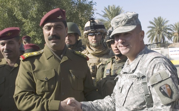 Turnover of security in Baghdad