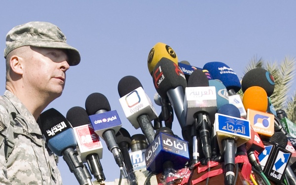 Turnover of security in Baghdad