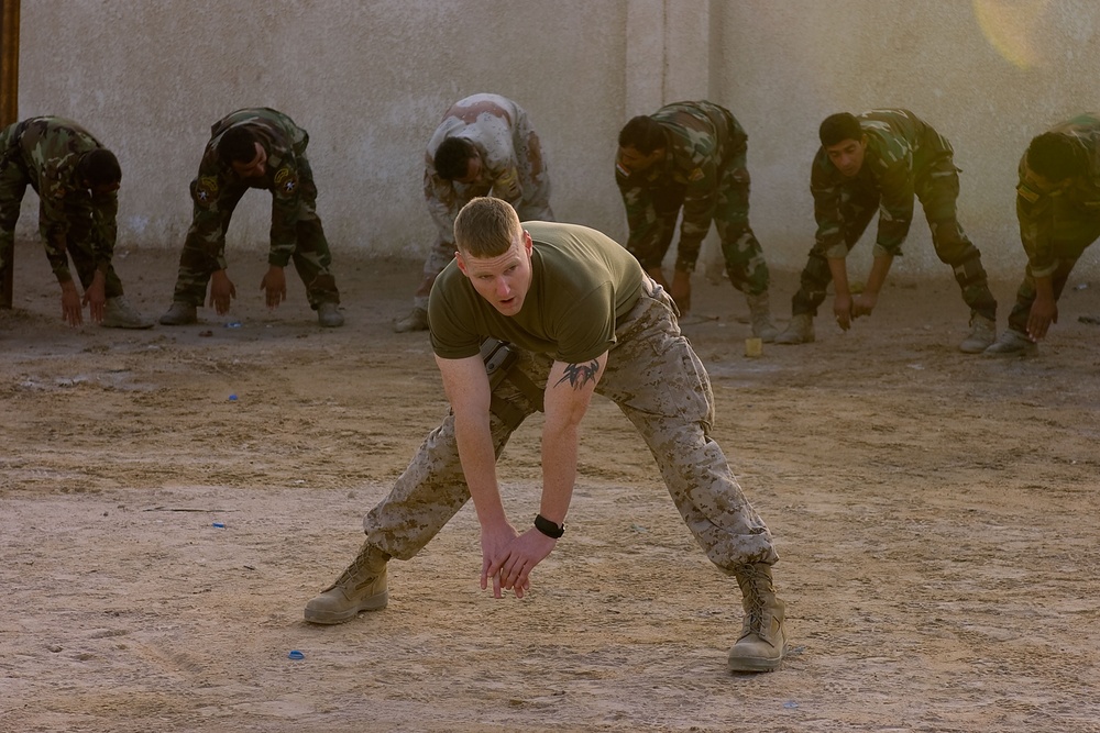 Training in Basra