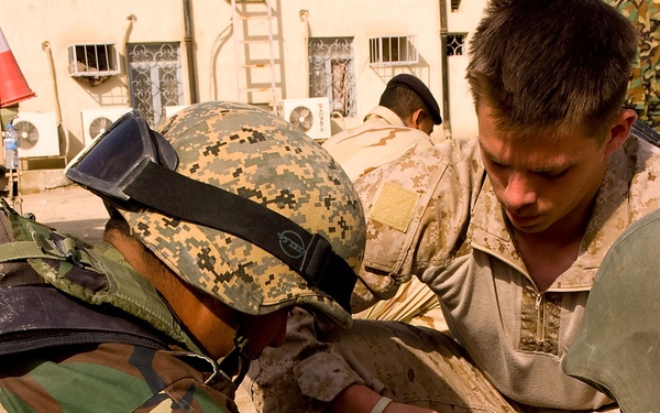 Training in Basra