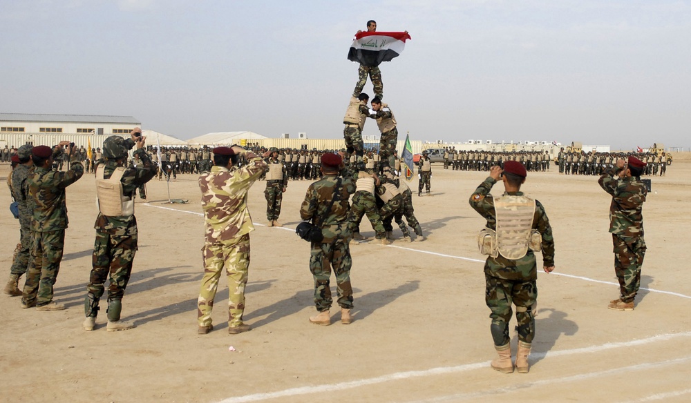 Iraqi Army's bring in New Year with new troops