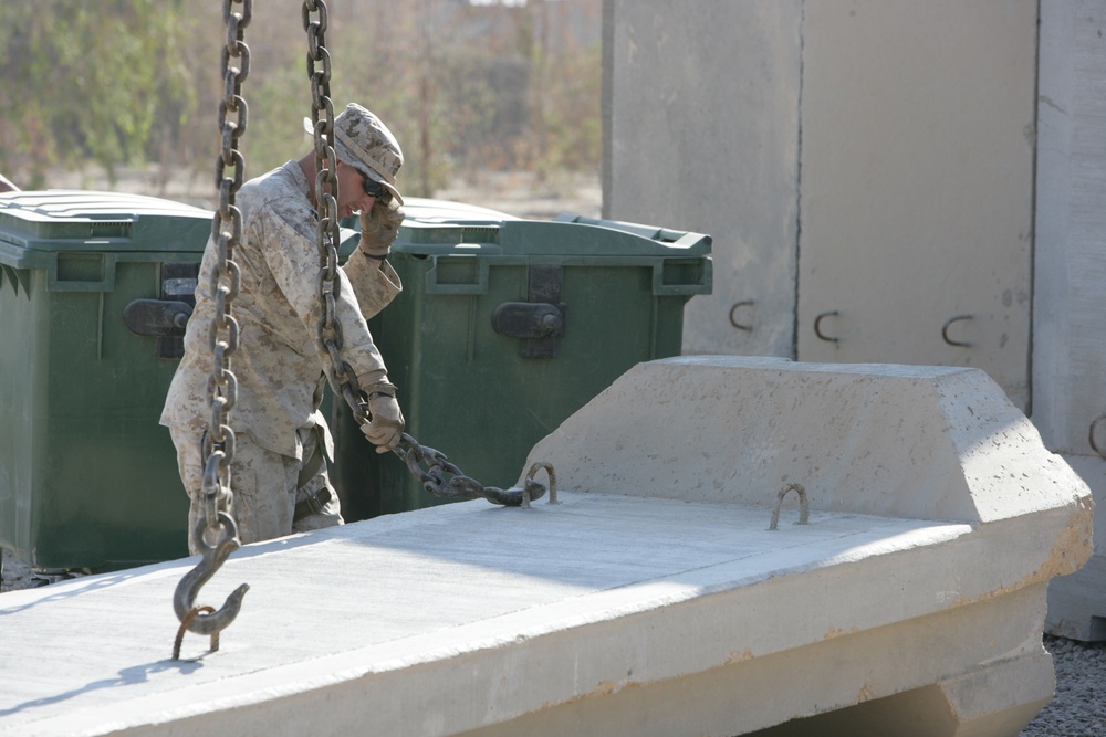 Camp Fallujah demilitarization