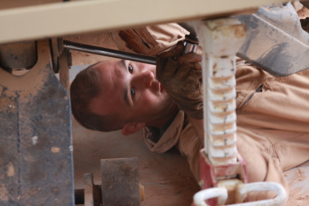 Humvee maintenance